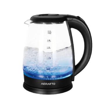 Imagem de Chaleira Elétrica Vidro Aroma 2,2L 1000W Agratto