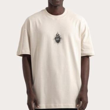Imagem de Camiseta MCD Box Fit Sagrado Coração SM26 Masculina-Masculino
