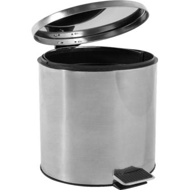 Imagem de Lixeira Redonda 20L Inox Vonder