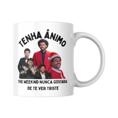 Imagem de Caneca The Weeknd Nunca Gostaria De Te Ver Triste Meme - Live!