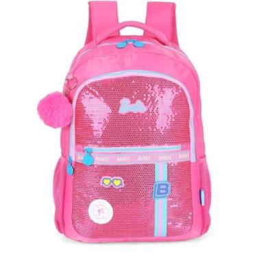 Imagem de Mochila Barbie PINK G C/PAETE - Luxcel