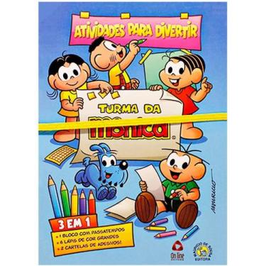Imagem de Livro - Turma da Mônica Atividades para Divertir - On Line Editora