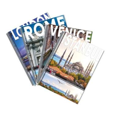 Imagem de Caderno Capa Dura Universitário 200fls 10 matérias 1 unid - Maxima