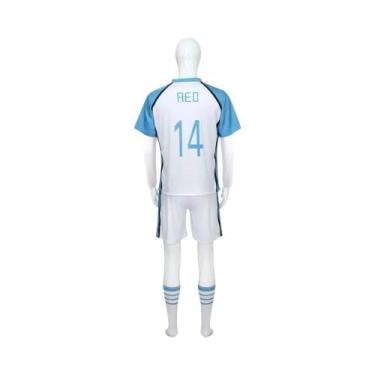 Imagem de Fantasia De Cosplay Do Anime Blue Lock, Uniforme De Futebol Esportivo,