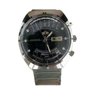 Imagem de Relógio Automático Mecânico Unissex De Aço Inoxidável Orient Com Mostr