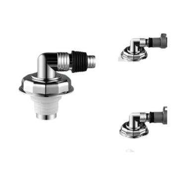 Imagem de Conector Em T Para Dreno De Chão De Máquina De Lavar Em PVC Anti-Odor,