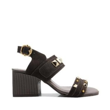 Imagem de Sandalia Orcade Camurça Salto Bloco-Feminino