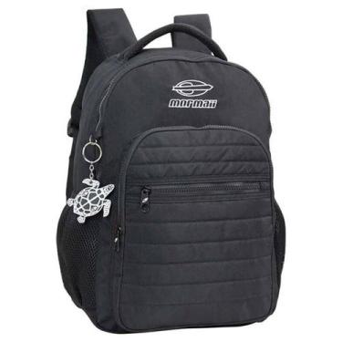 Imagem de Mochila Mormaii Casual Denim - Feminina - Preto, Preto