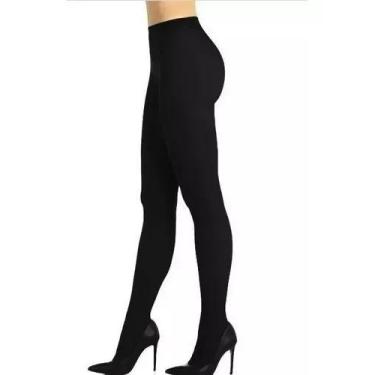 Imagem de Meia Calça feminina Adulto Fio 40 Opaca Loba 5830, Preto, P