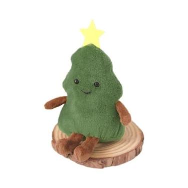 Imagem de Pingente De Decoração De Árvore De Natal Em Pelúcia, Boneco De Abacate