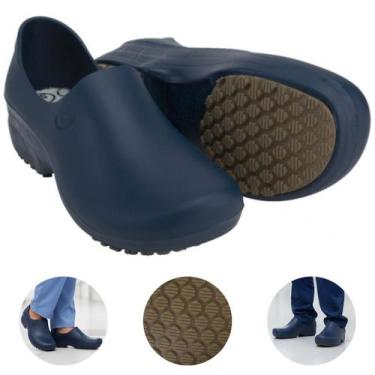 Imagem de Sapato Ocupacional Antiderrapante Profissional Woman Man Epi Limpeza -