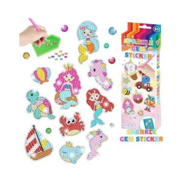 Imagem de Chaveiros De Pintura Diamante De Natal Para Crianças, Artesanato DIY E