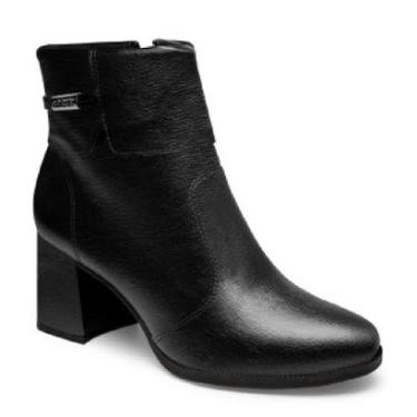 Imagem de Bota Dakota Feminina Cano Curto Zíper Salto Médio D2701-Feminino