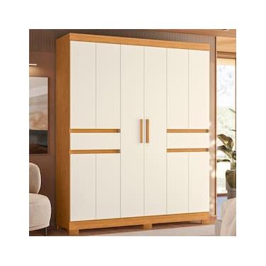 Imagem de Guarda-Roupa Casal Palumóveis Olímpia 10 Portas 2 Gavetas MDP