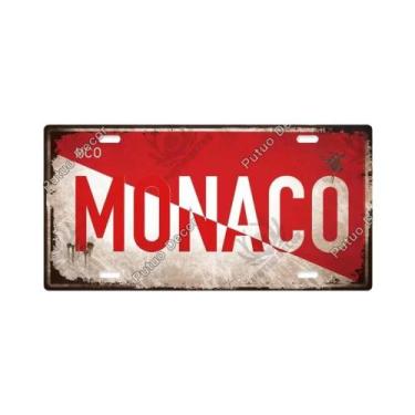 Imagem de Placa De Metal Vintage Francesa Com Tema Urbano, Placa Decorativa De E