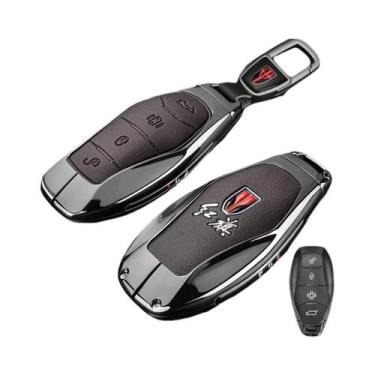 Imagem de Capa De Chave De Carro Em Liga De Zinco Para FAW Hongqi HS5 H5 E-HS9 H