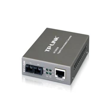 Imagem de Conversor De Mídia Tp-link Mc200cm Fibra Óptica Gigabit 10/100/1000mbps Multi Modo