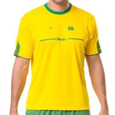 Imagem de Camisa Masculina do Brasil Elite Amarela-Masculino