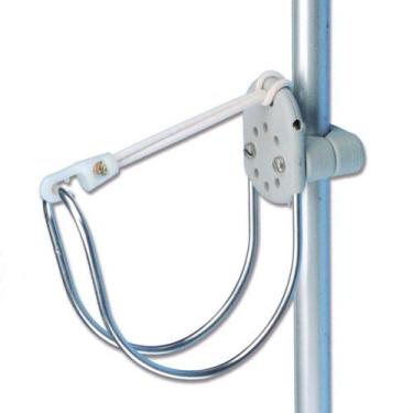 Imagem de Suporte Boia Circular Inox Branco Guarda Mancebo - TREM