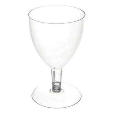 Imagem de Taça De Vinho Pit 170 Cristal 170ml Plastilânia- 120 Unidade - Higipac