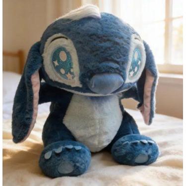 Imagem de Pelúcia 55cm Stitch Antialérgico Olho Bordado Glitter - Marchetutti