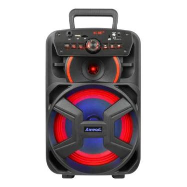 Imagem de Caixa de Som Amplificada Amvox Aca 221 Bluetooth Woofer 8" B - Congrat