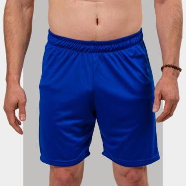 Imagem de Shorts Jogador Futebol Masculino Bermuda Esportiva Lisa personalizável