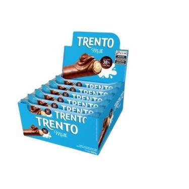 Imagem de Chocolate Trento Milk Com 16 Unidades De 29g