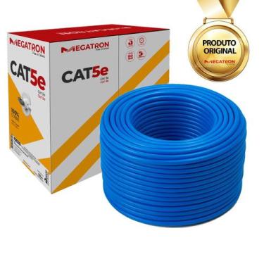 Imagem de Cabo Lan Cat5e U Utp 4 Pares Externo 100 Cobre Rolo 305m - Megatron