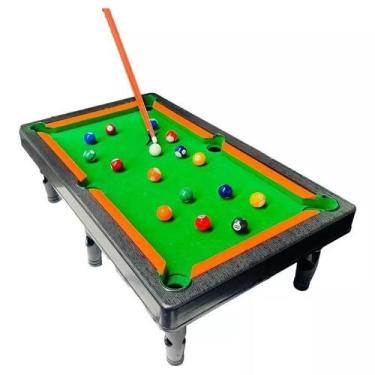 Imagem de Mesa Bilhar Sinuca Infantil Portátil Snooker Kit Completo - TOY KING