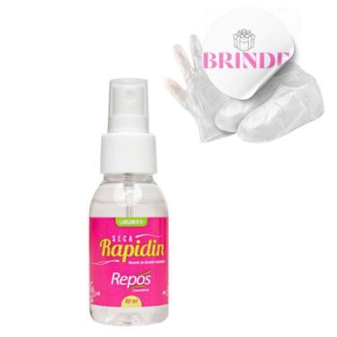 Imagem de Secante de Esmalte Spray Repos 60ml Secagem Rápida Profissional Evita 