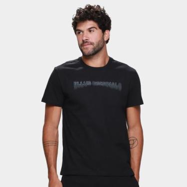 Imagem de Camiseta Ellus Casual Masculina, Preto, M