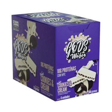 Imagem de Gods Wafer - 6 Unidades de 51g Cookies & Cream - Canibal