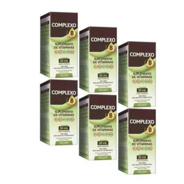 Imagem de Complexo B 6x30ml Vitaminas B1, B2, B3, B5 E B6 - Arte Nativa