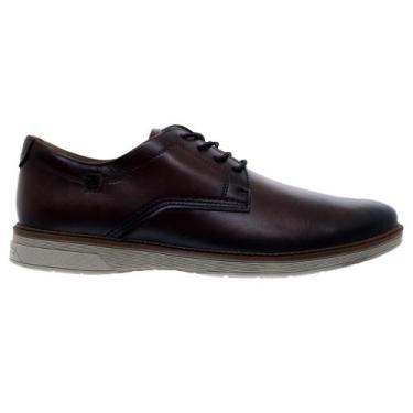 Imagem de Sapato Social Oxford Masculino Pegada 126701 Marrom, 42, Marrom