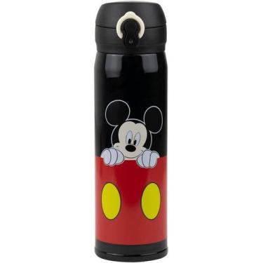 Imagem de Garrafa Térmica Inox Mickey Mouse Corpo 400ml - CLAUMIXX