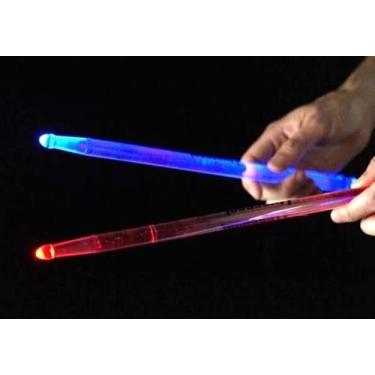Imagem de Baqueta luminosa Liverpool Acrílico transparente com Led Luminous Seri