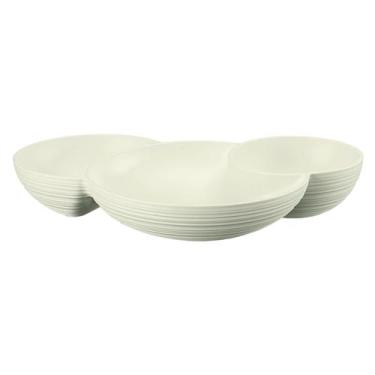 Imagem de Petisqueira em plastico reciclado milk white coleção tierra - Guzzini,