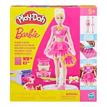 Imagem de Massinha Play-Doh Barbie Babados E Laços - Hasbro G1361