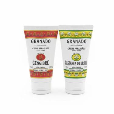 Imagem de Kit/2 Creme de Mãos Granado Terrapeutics Gengibre e Castanha do Brasil