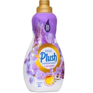 Imagem de Amaciante de Roupas e Tecidos, Concentrado Plush 1 Litro - Rende até 5