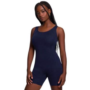 Imagem de Maiô de Natação Feminino Selene ., P, Marinho