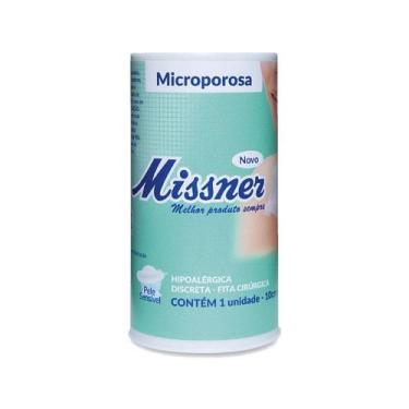 Imagem de Fita micropore hipoalergenica 10 cm x 4,5 m - missner