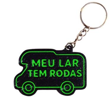 Imagem de Chaveiros 3d - DUARON, Meu lar tem rodas