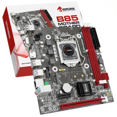 Imagem de Placa Mãe Keepdata B85-KDGNV com Suporte Intel 4a Geração e DDR3 Até 32GB com VGA e Chipset B85 ATX