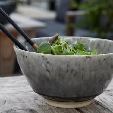 Imagem de Saladeira / Fruteira 24 cm Cerâmica Portuguesa Marfim - Portina Casa
