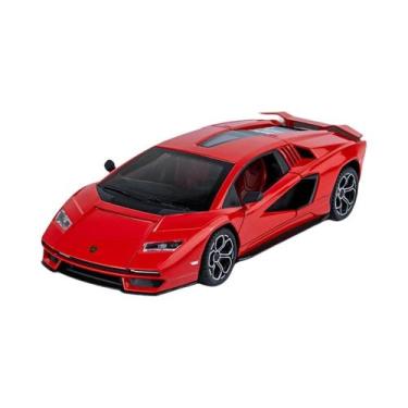Imagem de Carro De Modelo Em Escala 1:24 Lamborghini Countach LPI 800-4 Com Som 