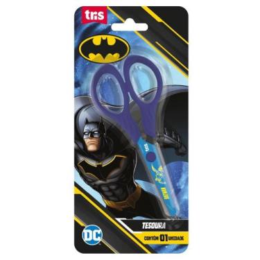 Imagem de Tesoura Escolar Batman Tris