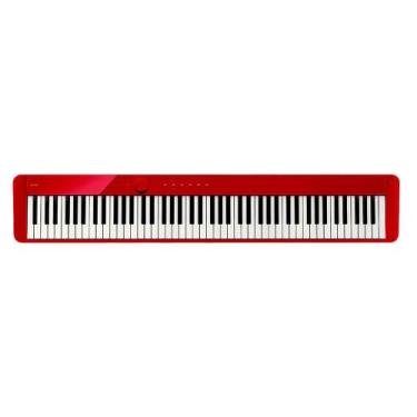 Imagem de Piano Digital Privia Casio PX-S1100 Vermelho