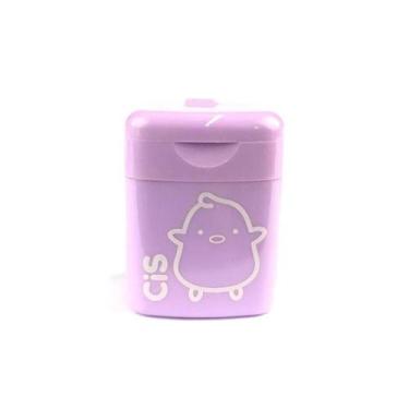 Imagem de Apontador Escolar Mini 415 com Depósito Cores Pastel CIS Unidade/Kit, 